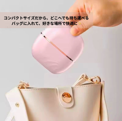 GlamOn Go™️ - たった30秒でまっすぐなツヤ髪へ導くポータブルヘアアイロン