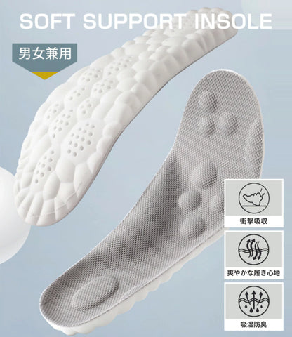 ≪ 残りわずか≫ 4Dソフトワークインソール™️